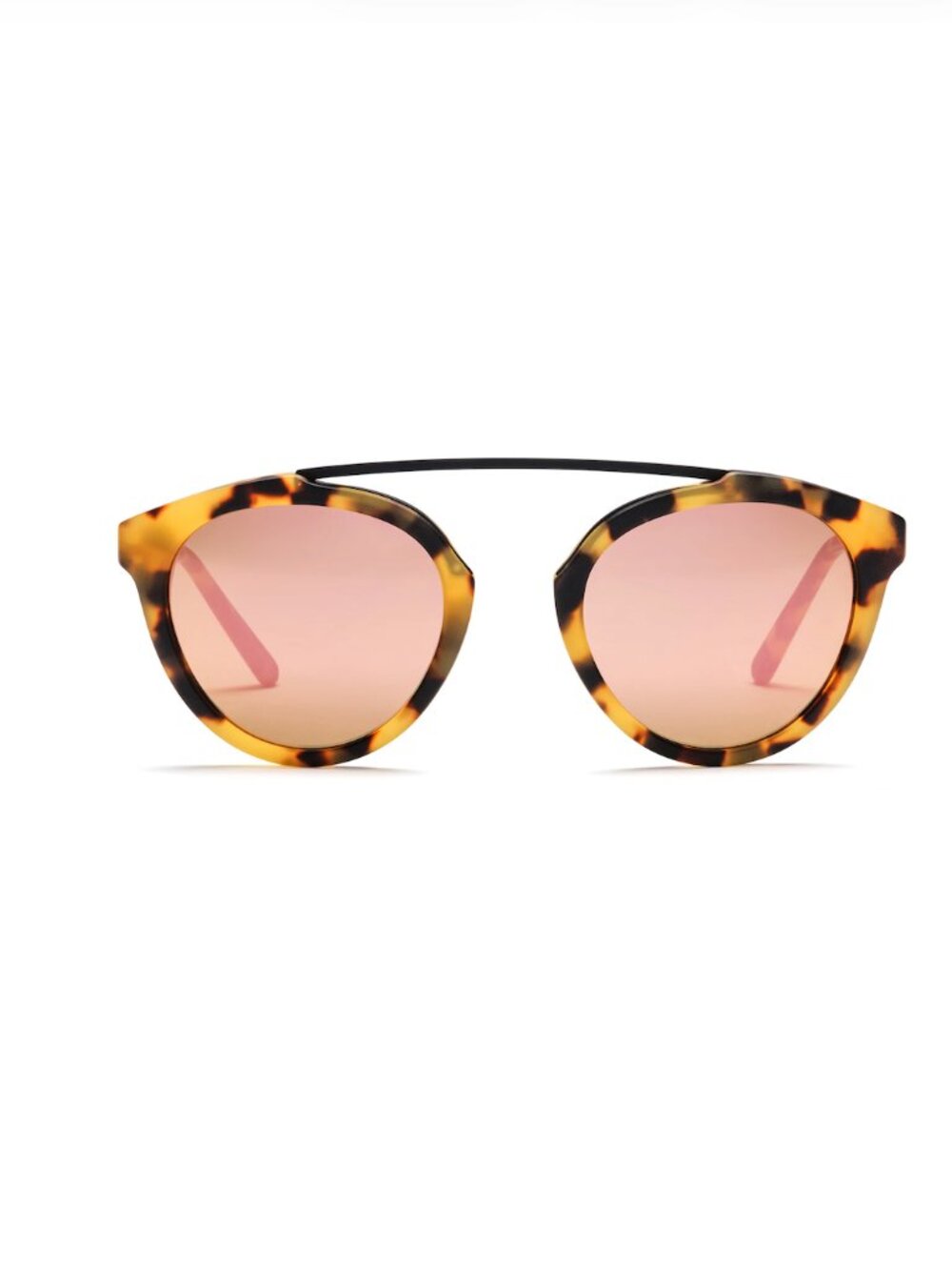 Westward Leaning Flower 13 Sunglasses | Rose Gold Mirror | Tortoise